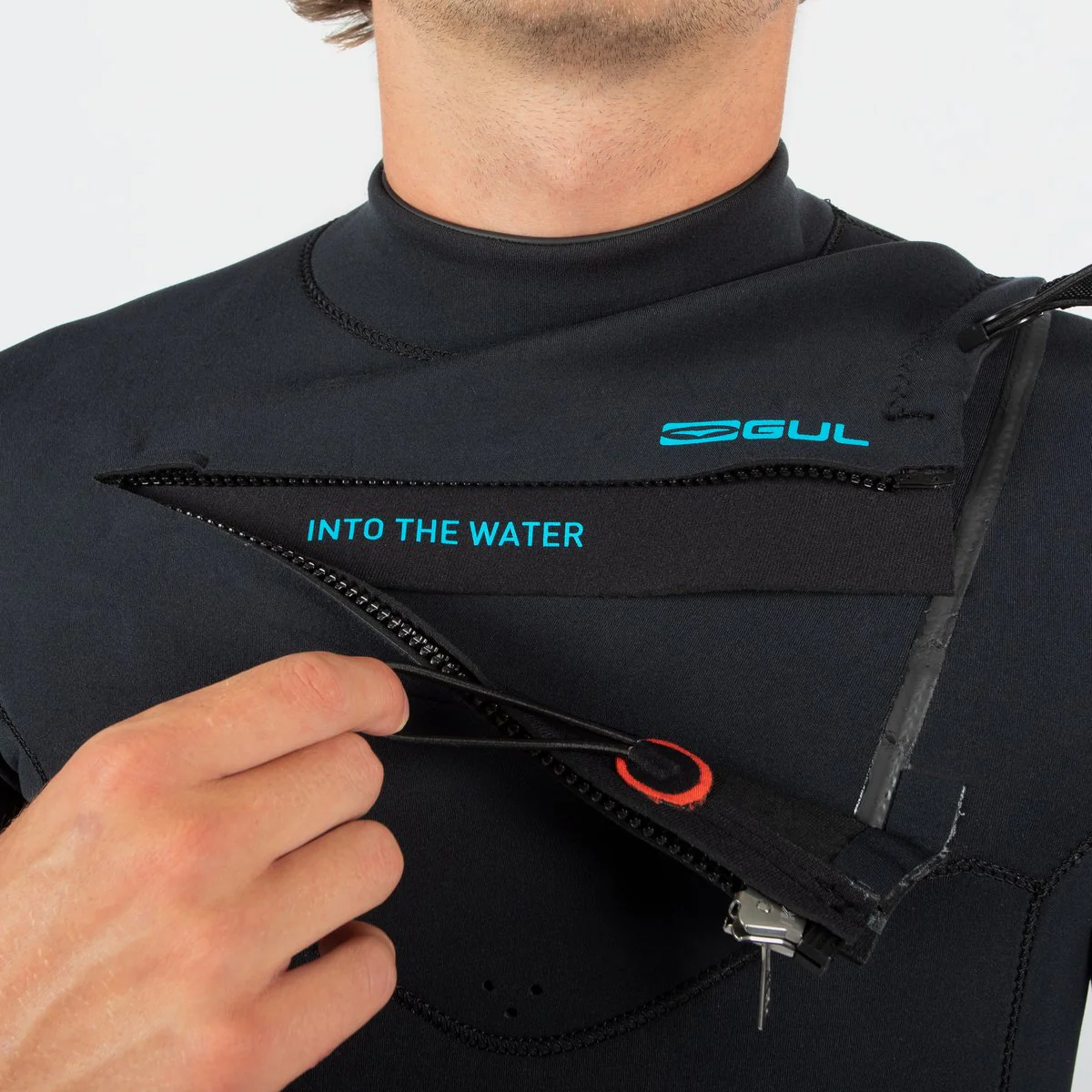 MENS FLEXOR RECORE 3/2MM BLINDSTITCHED CHEST ZIP FULL WETSUIT - Image 5