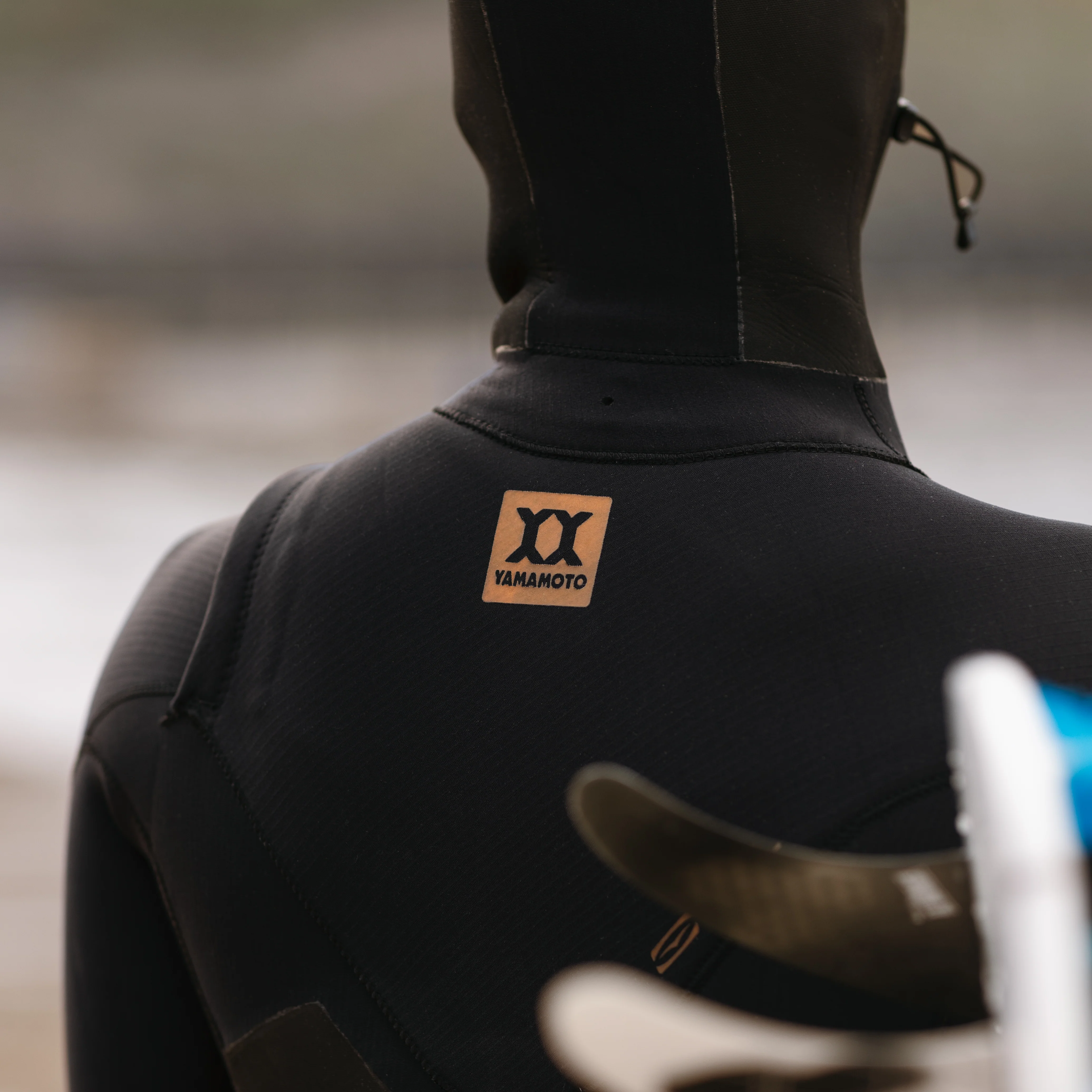 MENS VIPER 6/5/4MM YAMAMOTO BLINDSTITCHED CHEST ZIP HOODED FULL WETSUIT - Image 4